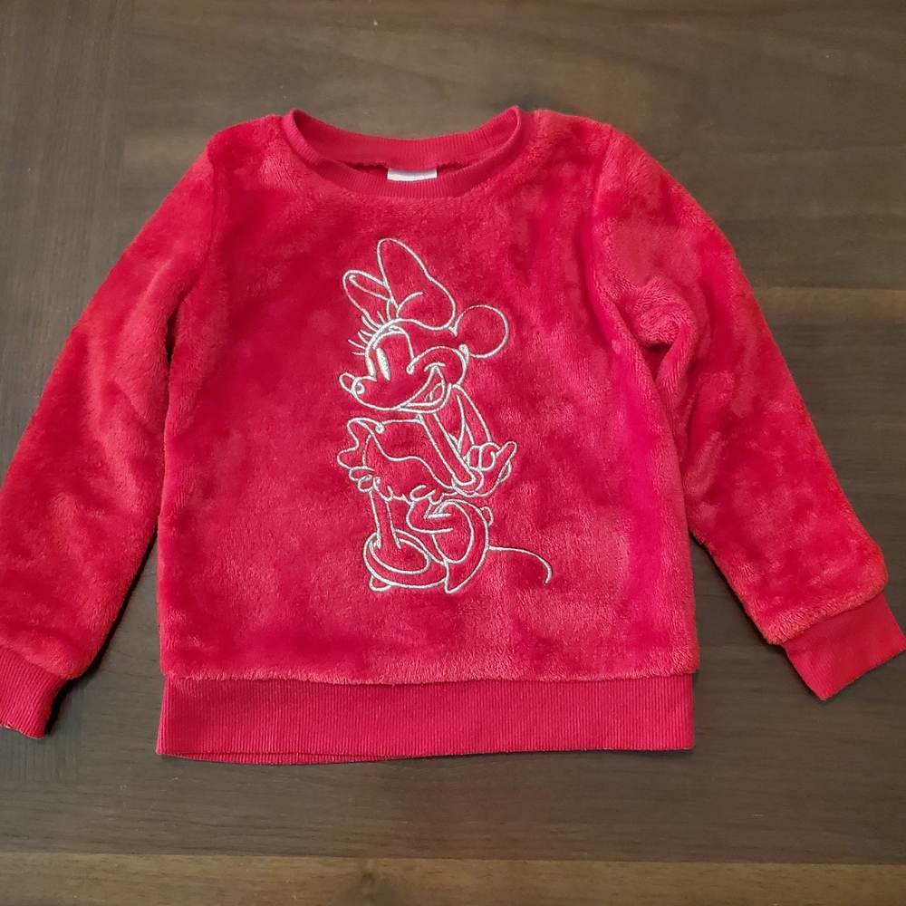 Minnie Mouse Fleece Sweatshirt Soft 3T